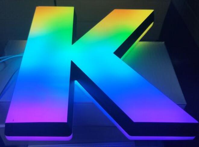 千彩字制作,千彩發光字廠家,千彩字制作方法,千彩字價格,千彩