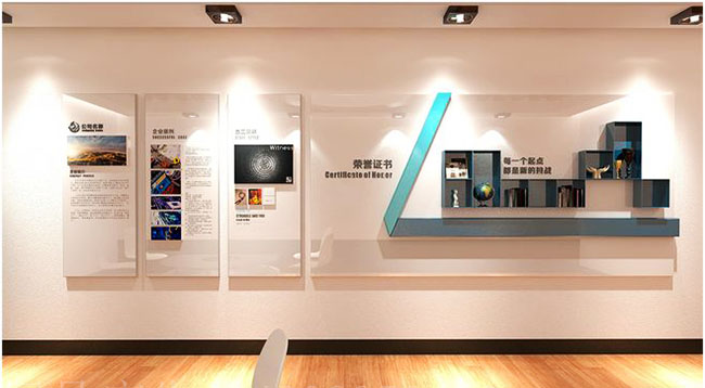 科技公司文化墻設計制作