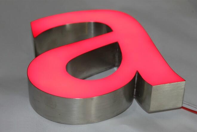 LED樹脂發光字能在市場存活并且受歡迎的因素